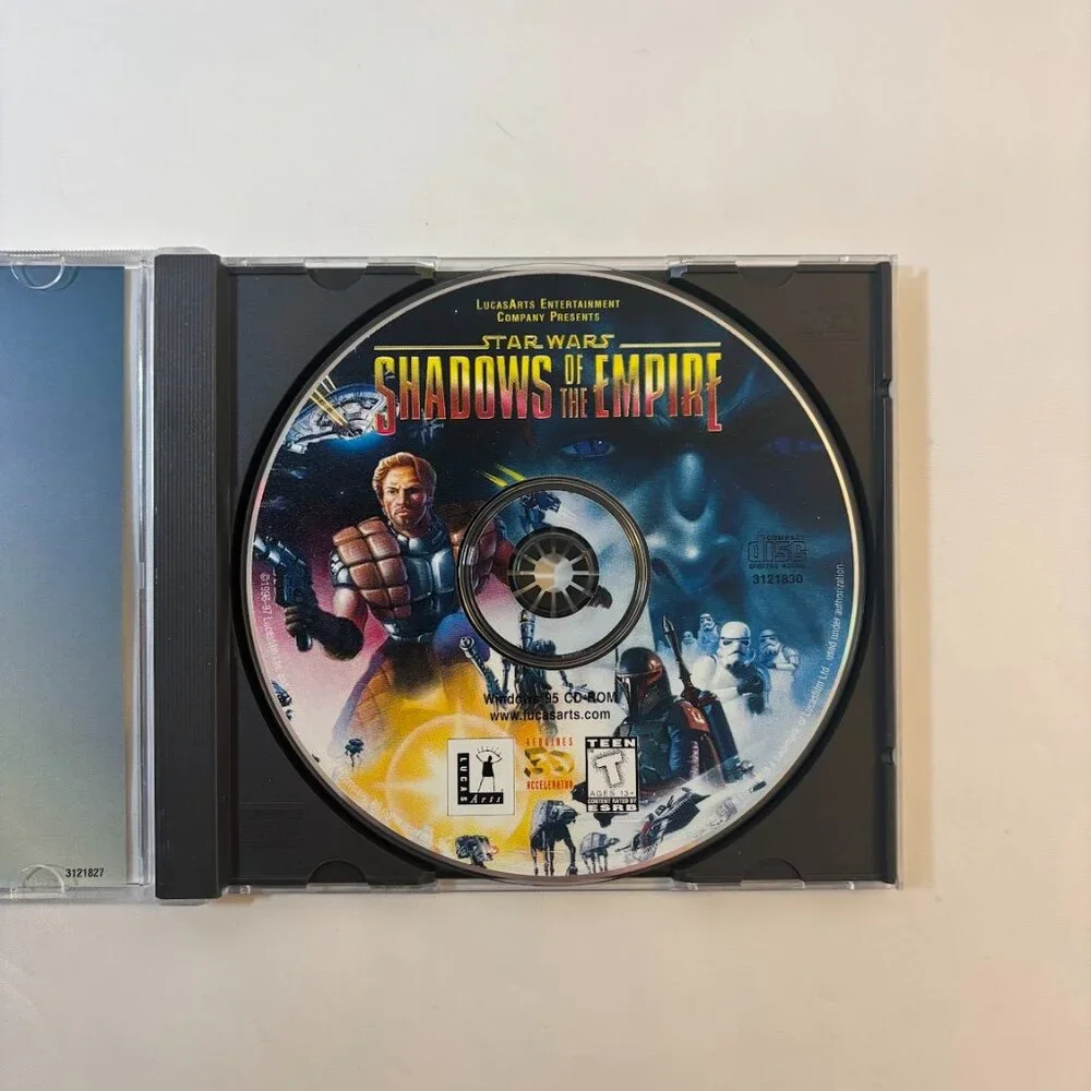 Lot of 4 Star Wars PC Games Vintage 90s